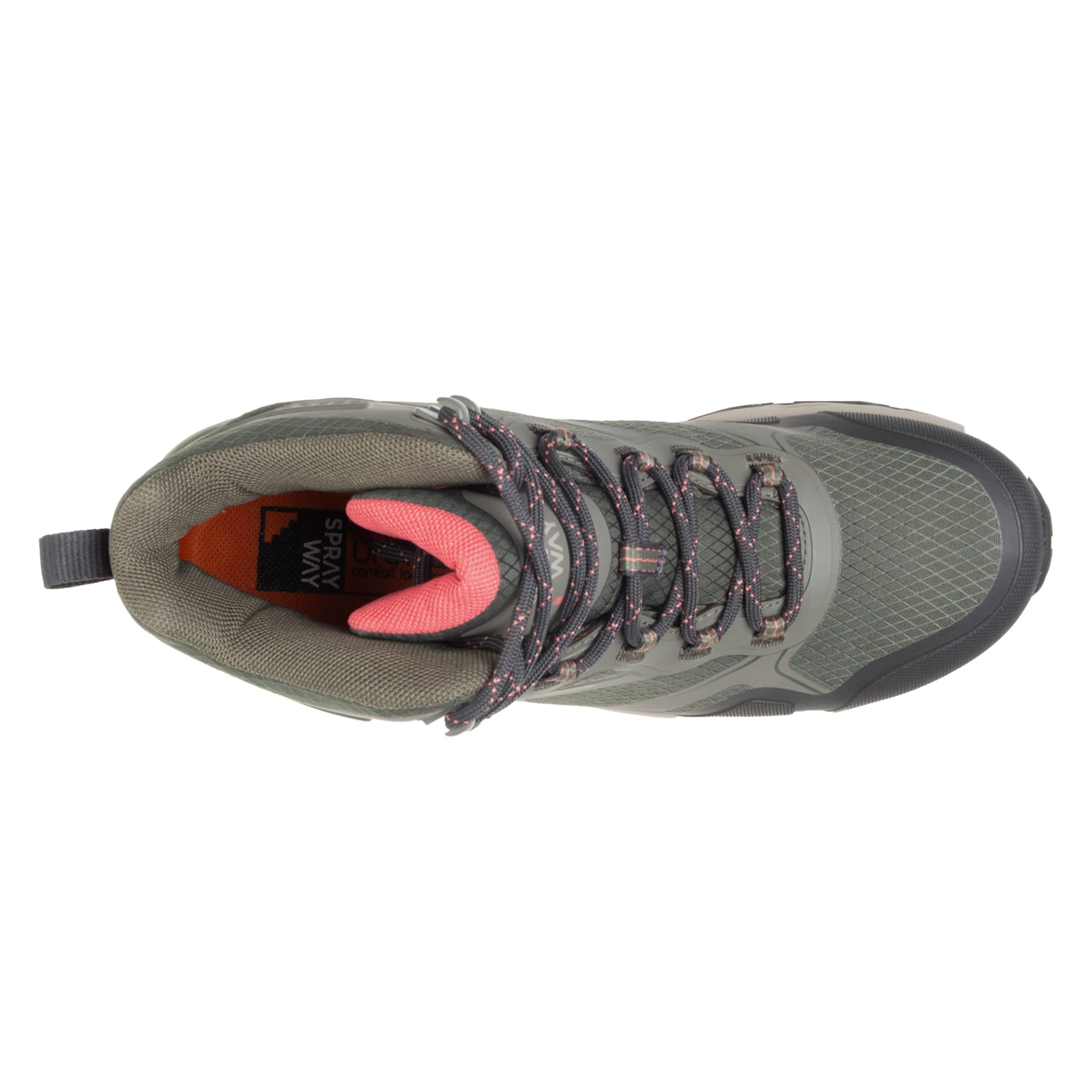 Women's Waterproof Walking Boots - Sprayway Tarn Mid - Khaki 4 Women's Waterproof Walking Boots - Sprayway Tarn Mid - Khaki - Image 4