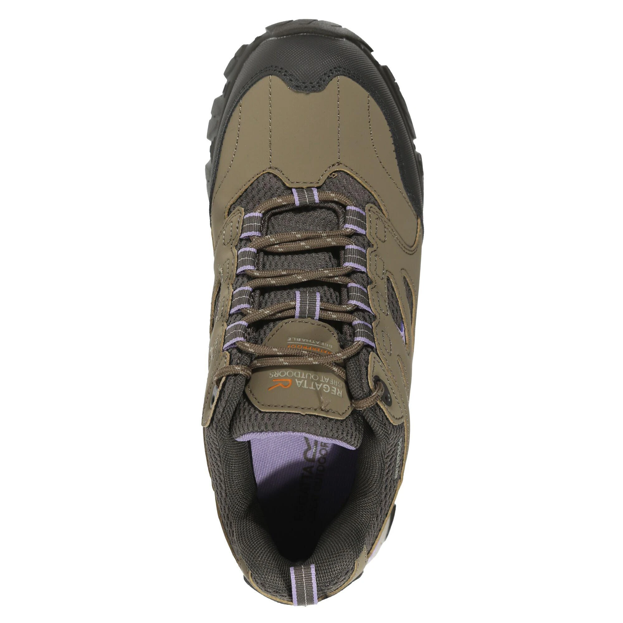 Regatta Womens/Ladies Holcombe IEP Low Hiking Boots (Jet Black/Antique Pink) 17 Regatta Womens/Ladies Holcombe IEP Low Hiking Boots (Jet Black/Antique Pink) - Image 17