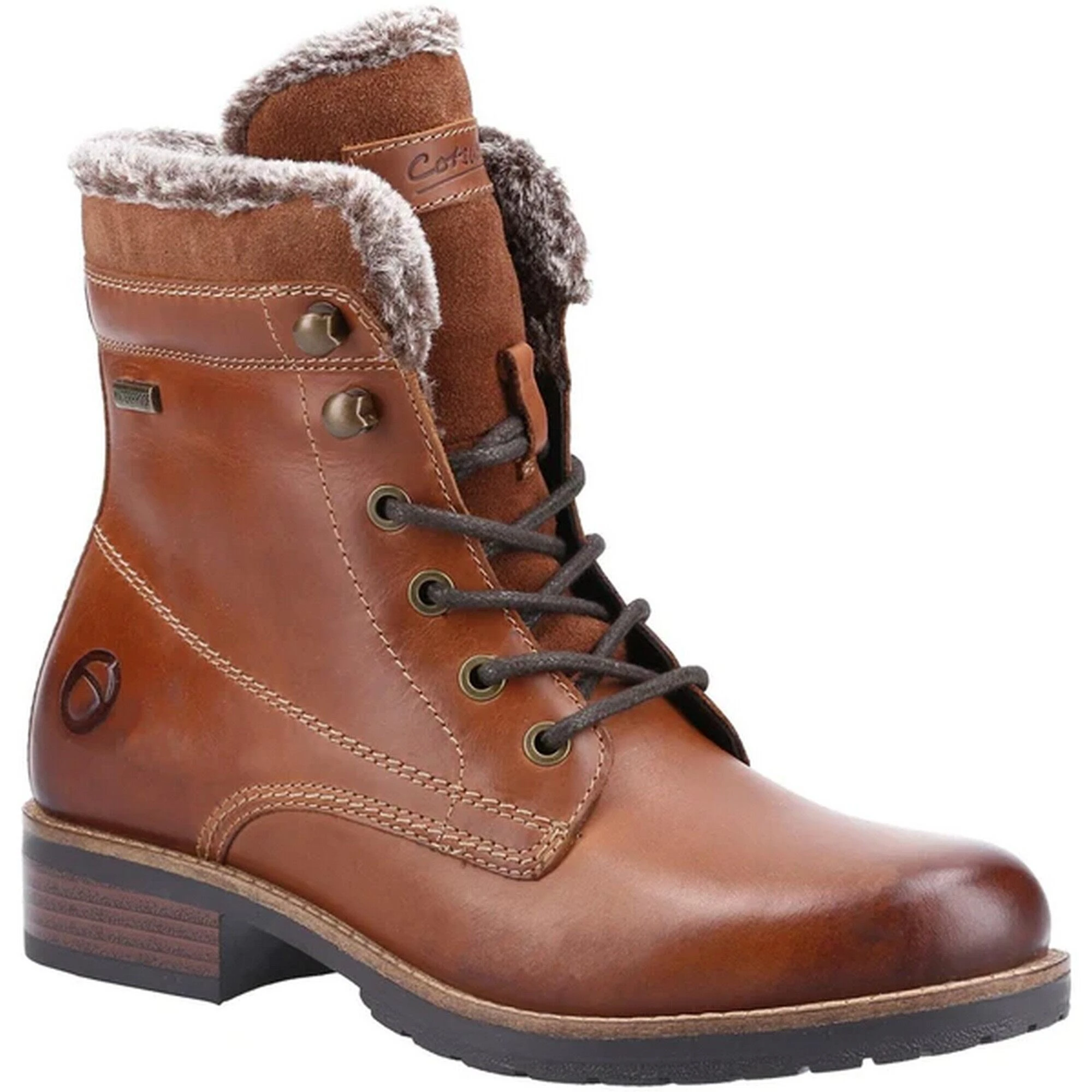 Cotswold Womens/Ladies Daylesford Leather Ankle Boots (Black) 10 Cotswold Womens/Ladies Daylesford Leather Ankle Boots (Black) - Image 10