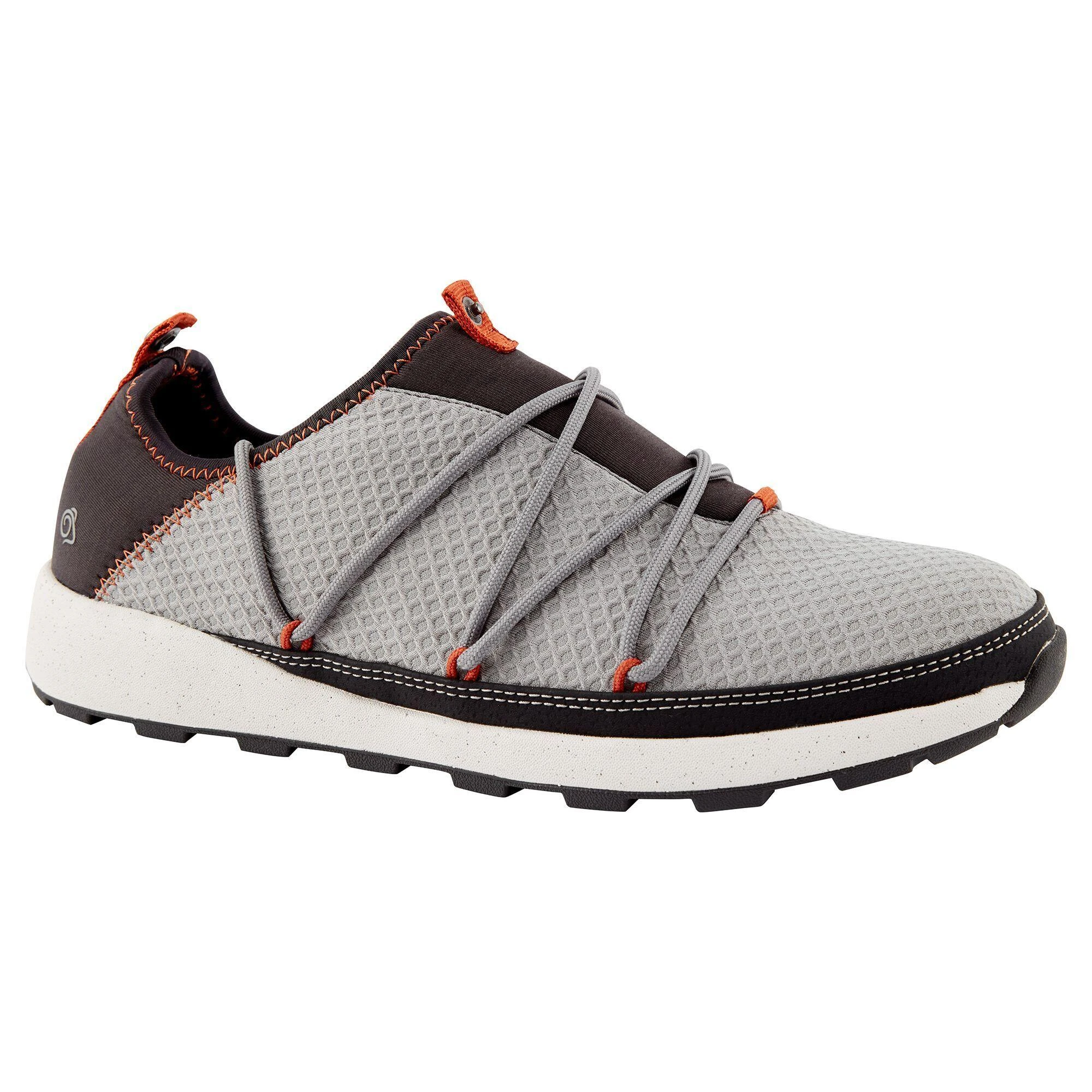 Craghoppers Mens Locke Trainers (Cloud Grey/Black) 1 Craghoppers Mens Locke Trainers (Cloud Grey/Black)