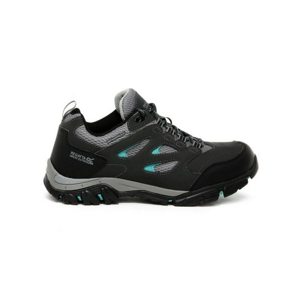 Regatta Womens/Ladies Holcombe IEP Low Hiking Boots (Jet Black/Antique Pink) 19 Regatta Womens/Ladies Holcombe IEP Low Hiking Boots (Jet Black/Antique Pink) - Image 19