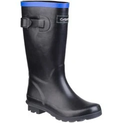 Cotswold Fairweather Junior Wellington Boot (Black/Blue)