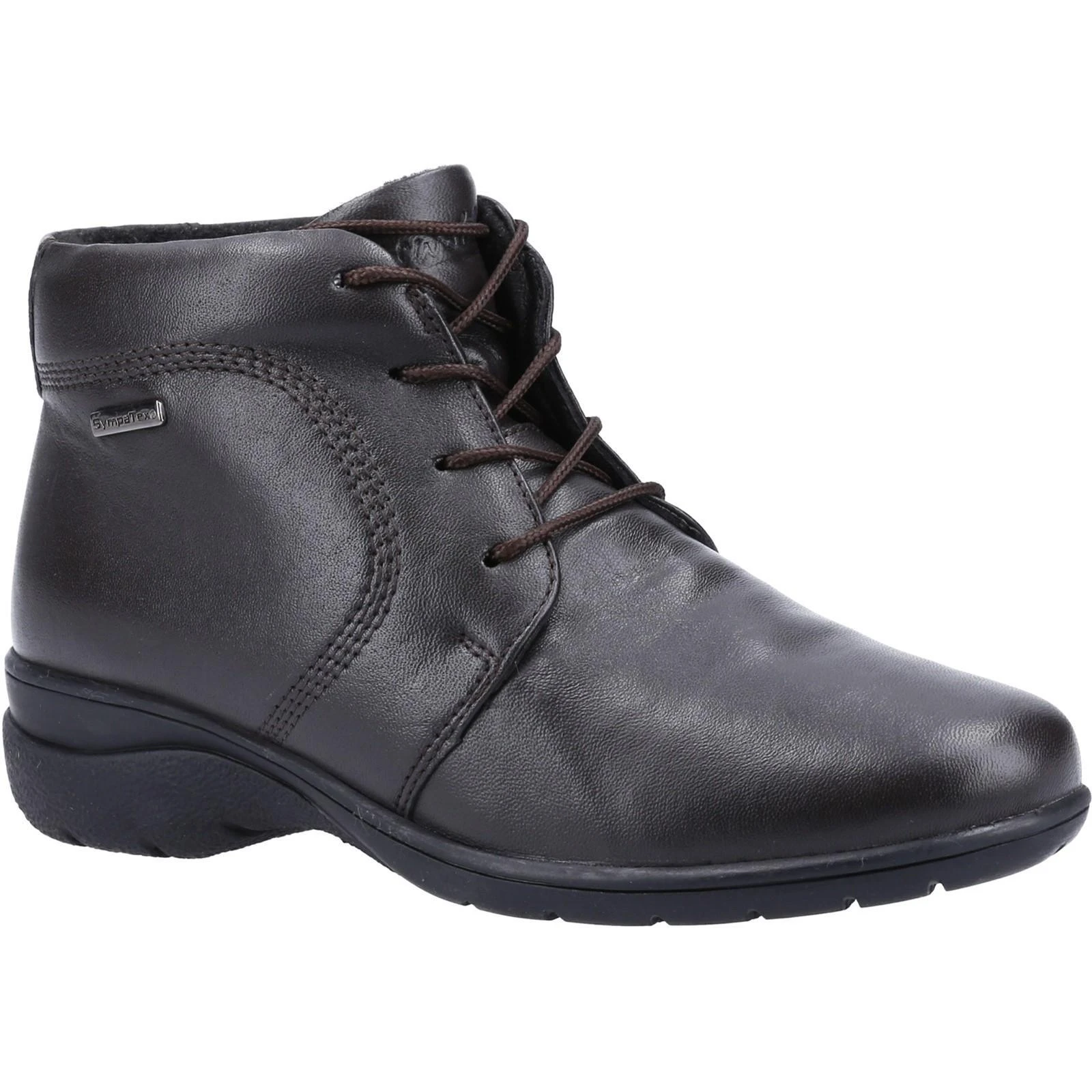 Cotswold Womens/Ladies Bibury 2 Leather Ankle Boots (Brown) 1 Cotswold Womens/Ladies Bibury 2 Leather Ankle Boots (Brown)