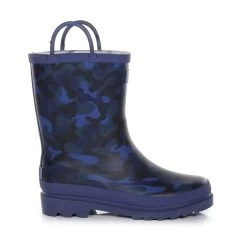 Regatta Childrens/Kids Minnow Camo Wellington Boots (Dark Denim) 7 Regatta Childrens/Kids Minnow Camo Wellington Boots (Dark Denim) -hiking boots shop kd7ab98ca09539d2d1308afa47025e284