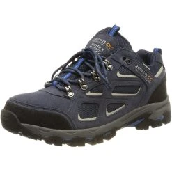 Regatta Mens Tebay Waterproof Suede Walking Shoes (Navy) -hiking boots shop kd9a8b1946f1a4e78cc39e6ecff7640fc