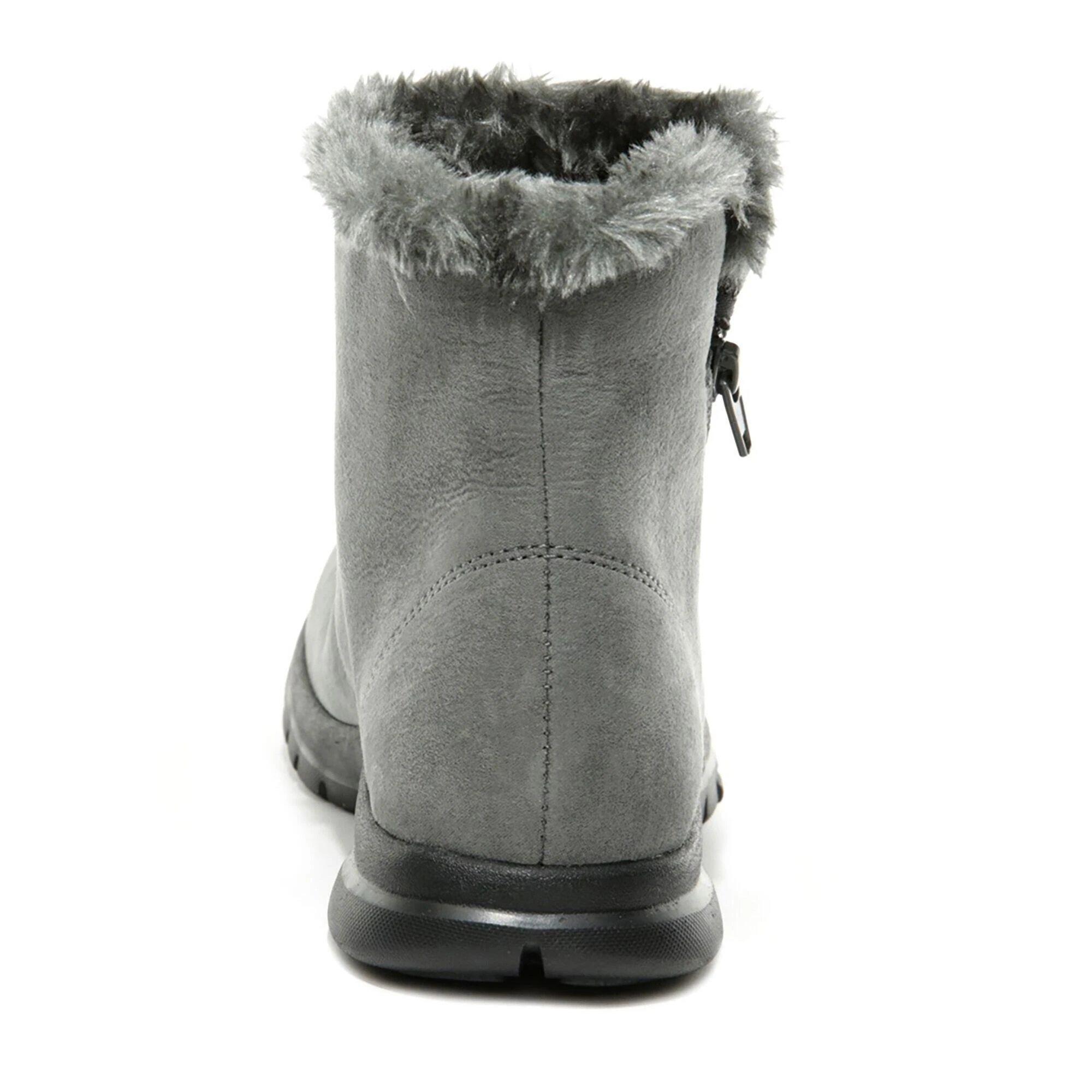 Regatta Womens/Ladies Verena Line Fleece Ankle Boots (Briar Grey) 2 Regatta Womens/Ladies Verena Line Fleece Ankle Boots (Briar Grey) - Image 2