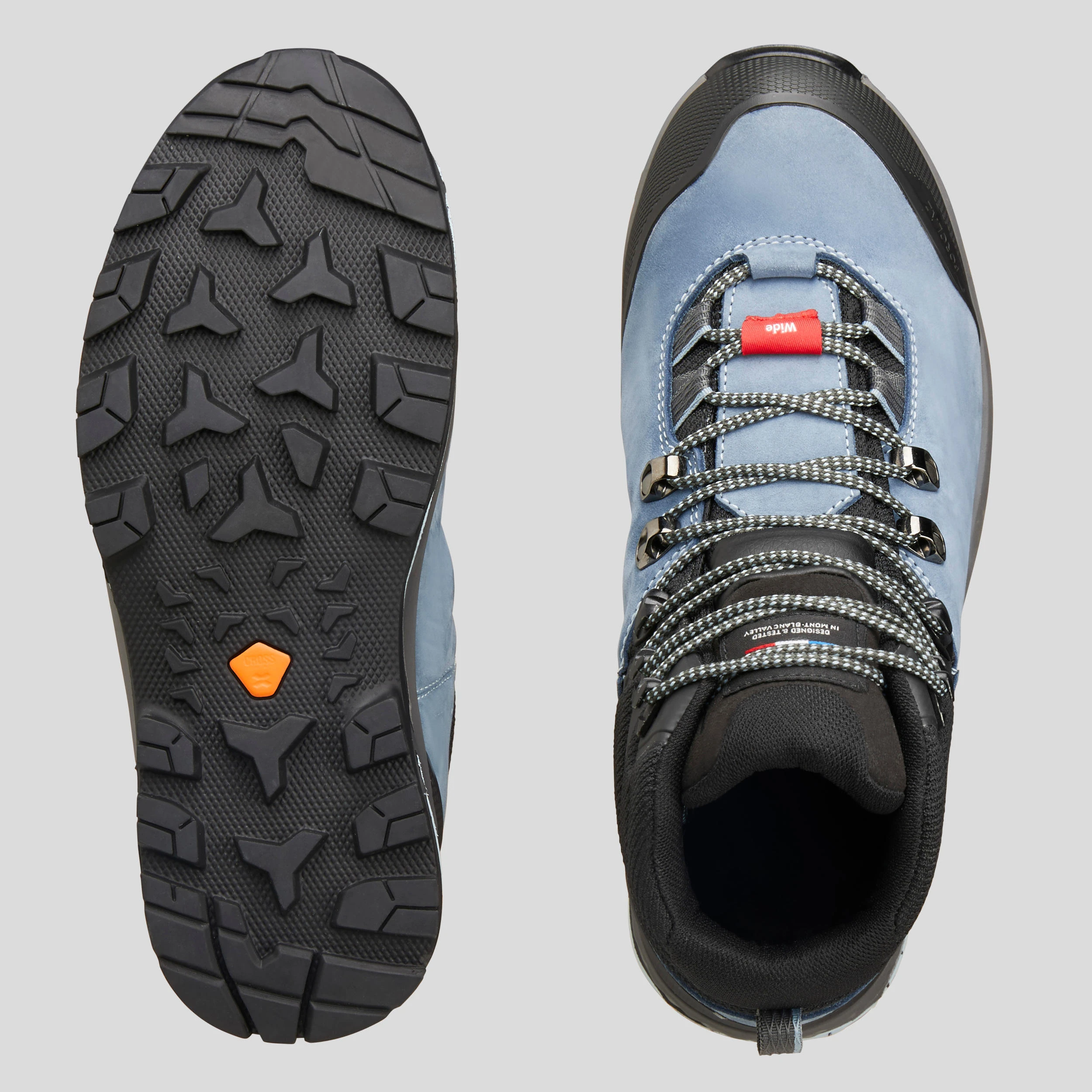 Forclaz WOMEN'S WATERPROOF LEATHER HIGH TREKKING BOOTS - MT00 4 Forclaz WOMEN'S WATERPROOF LEATHER HIGH TREKKING BOOTS - MT00 - Image 4