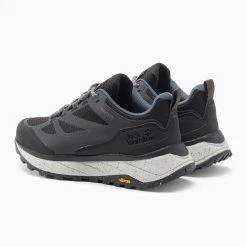 Jack Wolfskin Terraventure Texapore Low Womens Hiking Shoe Black/Grey -hiking boots shop ke0dffd6cb7b99f47e67be3b30c88c97d