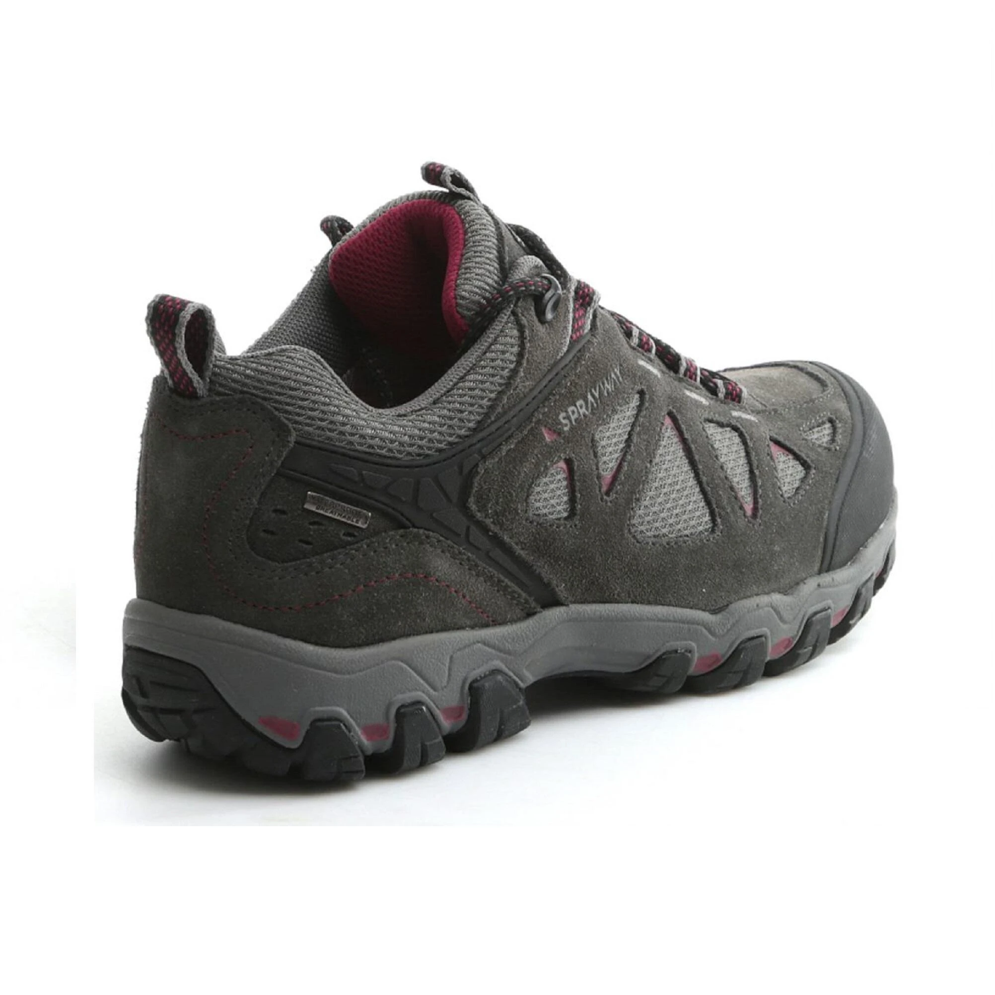 Women's Waterproof Walking Shoes - Sprayway Iona Low - Black 2 Women's Waterproof Walking Shoes - Sprayway Iona Low - Black - Image 2