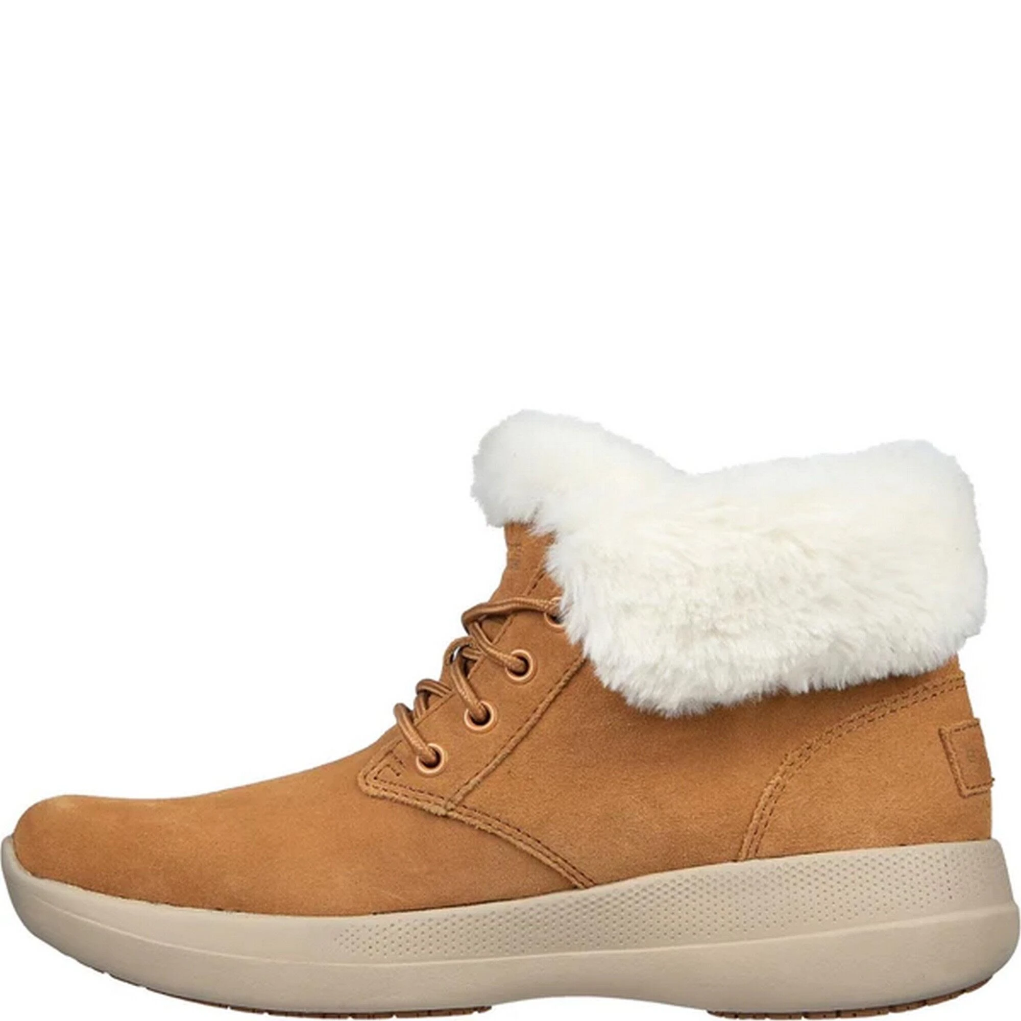 Skechers Womens/Ladies Go Walk Stability Comfy Days Suede Ankle Boots (Chestnut) 1 Skechers Womens/Ladies Go Walk Stability Comfy Days Suede Ankle Boots (Chestnut)