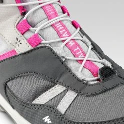 Quechua Kids' Waterproof Lace-Up Boots - Size 3-5 -hiking boots shop kef503c99209a2a830f031fdd37ece8ef