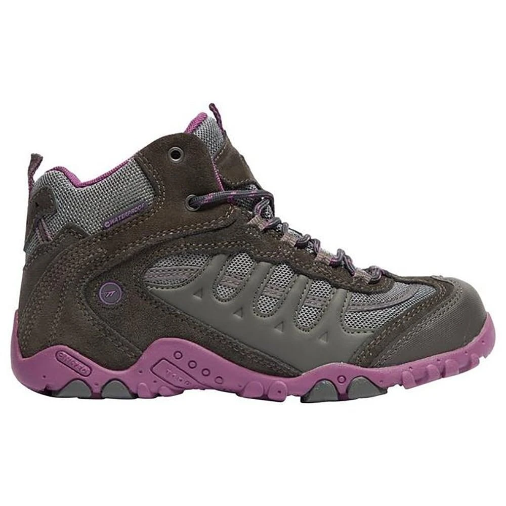 Hi-Tec PENRITH JUNIOR / Boys Hiking Boots (Purple) 3 Hi-Tec PENRITH JUNIOR / Boys Hiking Boots (Purple) - Image 3