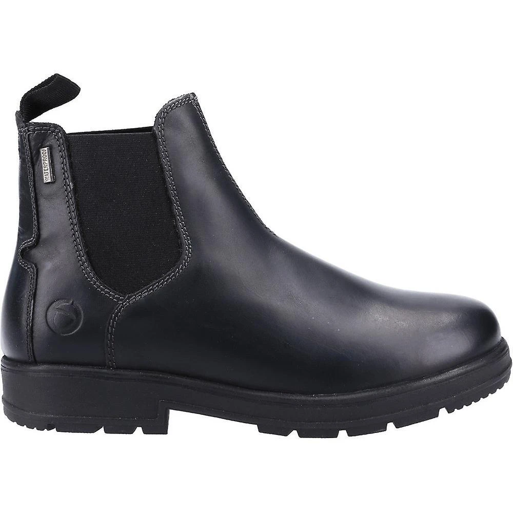 Cotswold Mens Farmington Leather Boots (Black) 3 Cotswold Mens Farmington Leather Boots (Black) - Image 3